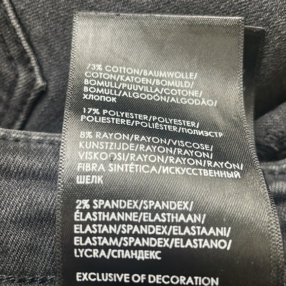 LVPL by Liverpool Kaden Embroidered Release Hem Ankle Jeans stretch Size 10/30 - Picture 12 of 12